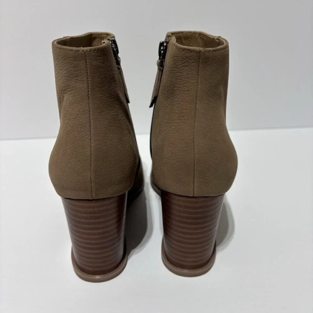 NYDJ Women’s Joan Brown Wedge Ankle Booties, Size 7 M